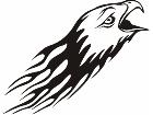  Animal Flames Eagle 0 2 3b A F 1 Decal