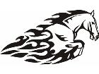  Animal Flames Horse 0 0 8b A F 1 Decal