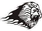  Animal Flames Lion 0 1 4b A F 1 Decal
