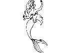  Arial Mermaid Decal