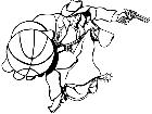  Basketball Cowboy Bandit M B 1 Decal