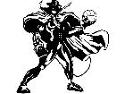  Basketball Phantom Zorro M B 1 Decal