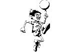  Basketball Spinner M B 1 Decal