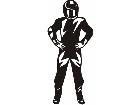  Biker Man M M 1 Decal