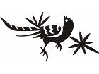  Birds Tribalized 1 6 8 Decal