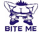  Bite Me Decal