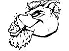  Boar Hog Head 1 M B 1 Decal