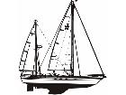  Boat Sail 1 Decal