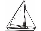  Boat Sail 2 Decal