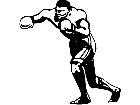  Boxer Punch Decal