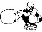  Boxing Punch M B 1 Decal
