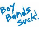  Boy Bands Suck Decal
