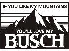  Busch Beer Decal