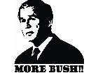  Bush President Decal