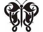  Butterfly Tribalized 0 9 3 Decal