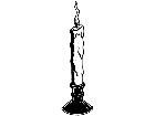  Candle Decal