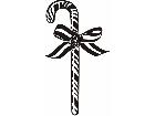  Candy Cane P A 1 Decal