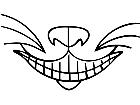  Cats Cheshire Cat Grin 1 3 2 V A 1 Decal