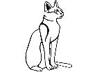  Cats Egyptian Cat 1 3 2 V A 1 Decal