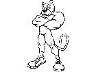  Cougar Panther Arms Crossed M B 1 Decal