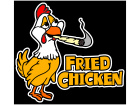  Fried Chicken Weed 2 C L 1 Decal