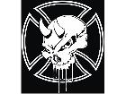  Skull Independence Decal