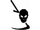  Skull Reaper Decal