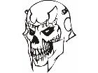  Skulls Bones 0 3 8 Decal