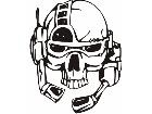  Skulls Bones 0 5 7 Decal