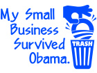  Small Business Obama Decal