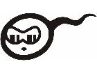  Sperm Simple Decal