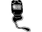  Stopwatch 1 8 5 V A 1 Decal