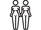  Symbolize Lesbians Decal