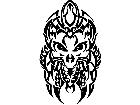  Tribal Head Decal