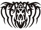  Tribal Tattoo Classic 0 0 5 B 0 0 0 4 Decal