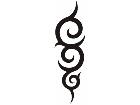  Tribal Tattoo Classic 0 0 8 B 0 0 3 7 Decal