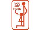  You Are Here Decal