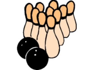 Sticker Custom Preview Image #119130 Sports Bowling Ball Pins20