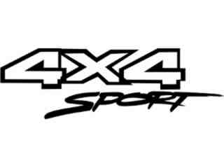  4 X 4_ Sport Decal Proportional