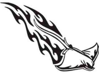  Animal Flames Sting Ray_ 0 9 3b_ A F 1 Decal Proportional