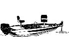  Boats Bass Boat 3 1 8 6 V A 1 Decal