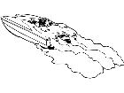  Boats Off Shore Racer 4 1 8 6 V A 1 Decal