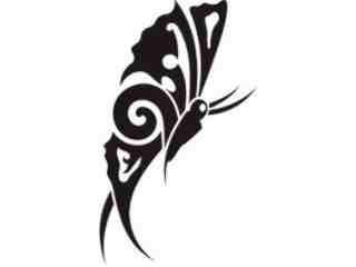  Butterfly Tribalized_ 1 1 2 Decal Proportional