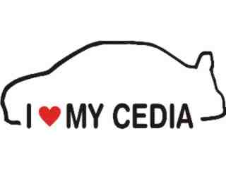 Cedia Love Car_ C L 1 Decal Proportional