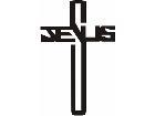  Crosses 4 9 Decal