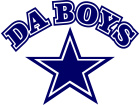  Da Boys Star Dallas Football Decal