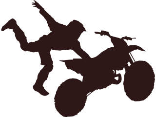  Dirtbike Stuntman 2 Decal Proportional