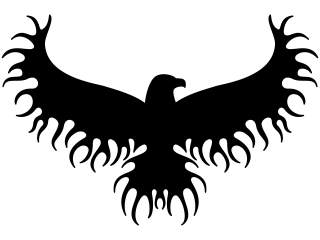 Eagle Fire Bird Flame Special Decal Proportional