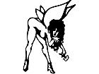  Fairy Bend Over Decal