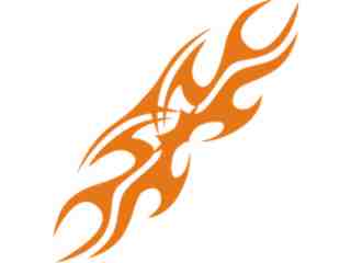  Flames Tribal Style_ 0 5 2 Decal Proportional